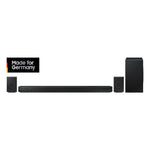 SAMSUNG HW-Q995GD/ZG Soundbar mit Subwoofer: Ultimativer 11.1.4-Kanal-Surround-Sound mit Dolby Atmos® und DTS:X, Q-Symphony, SpaceFit Sound Pro