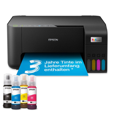 Epson EcoTank ET-2864: Multifunktions-WLAN-Tinternkdrucker in Schwarz