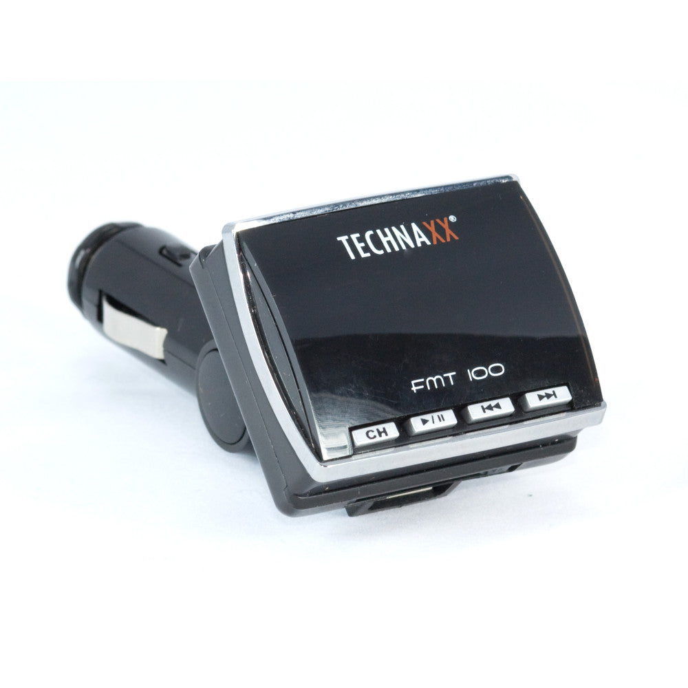 TECHNAXX FM-Transmitter FMT 100 – SD/USB/Audio, LED Display, Frequenzauswahl