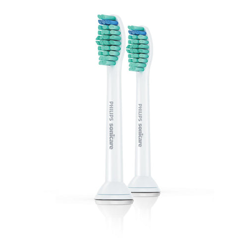 Philips Sonicare ProResults Standard-Bürstenköpfe (2 Stück) HX6012/07 - Sanfte Reinigung, bis zu 2x mehr Plaqueentfernung