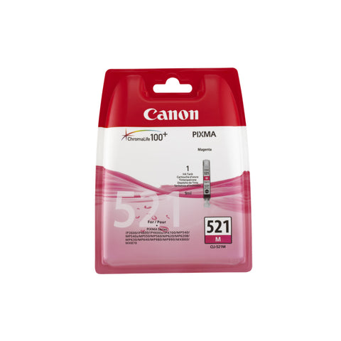 CANON CLI-521M magenta Druckerpatrone - Original Tintenpatrone, 9 ml, Magenta