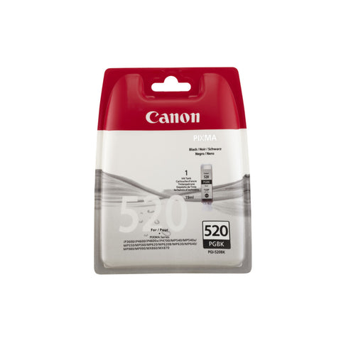 CANON Druckerpatrone PGI-520BK schwarz - Original, 19ml, für professionelle Ergebnisse