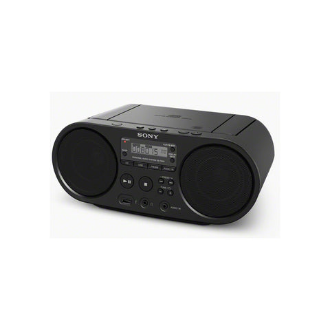 SONY ZS-PS50B Schwarz Radiorekorder mit CD-Spieler - Vielseitiger Musikgenuss