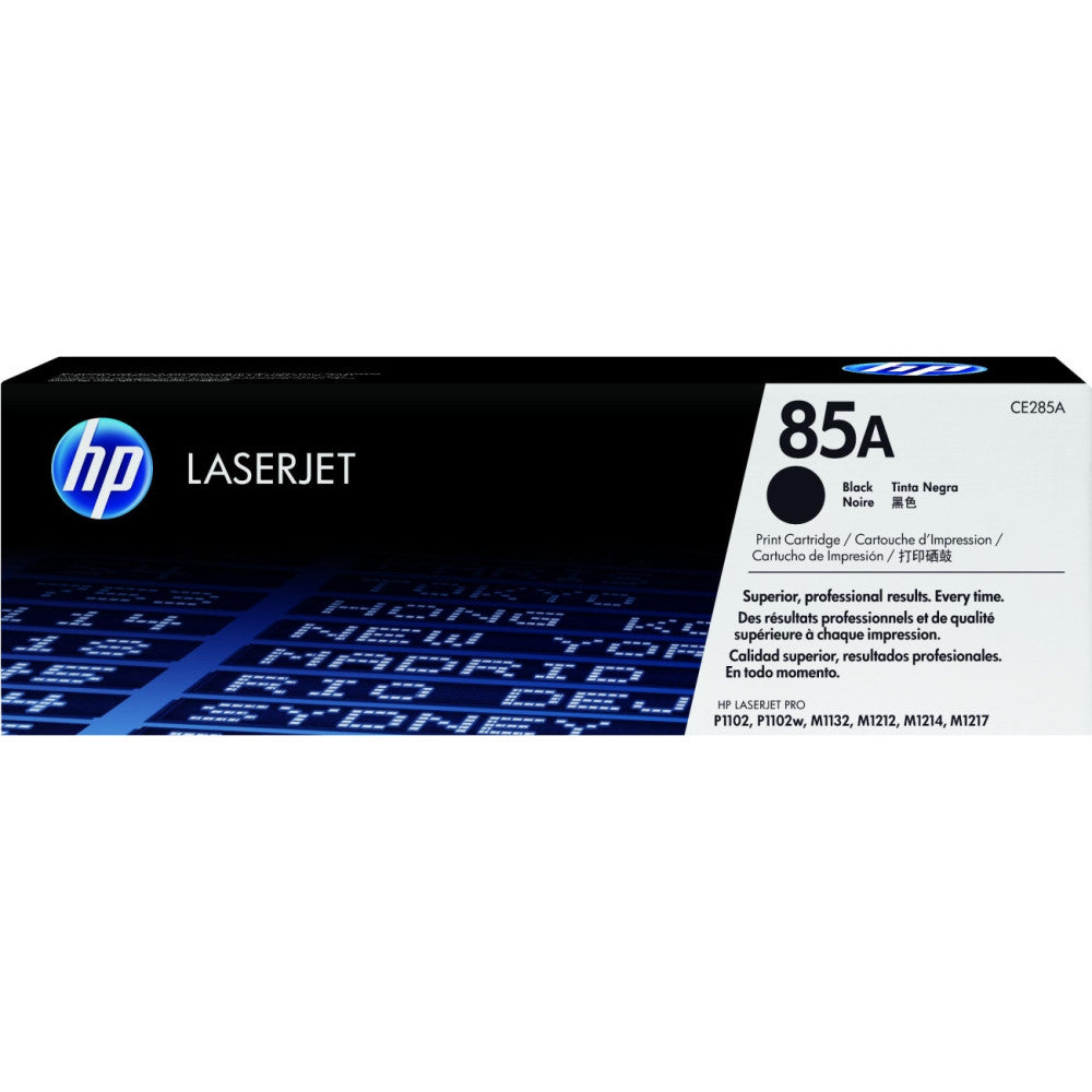 HP 85A Schwarz Toner - Original Tonerkartusche für gestochen scharfe Ausdrucke