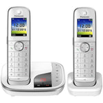 Panasonic Schnurloses Telefon KX-TGJ322GW Weiß - Telefonkomfort für Zuhause