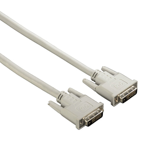 HAMA HDMI- & Monitorkabel DVI-Kabel Dual Link, 1,80 m (00020156) - Beste Bildqualität bis zu 1600 x 1200 Pixel