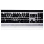 Rapoo Wireless Touch Keyboard "E9270" - Ultraschlank, 5-GHz-Wireless, Silber