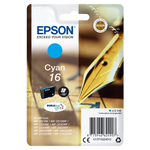 Epson Druckerpatrone C13T16224012 Füller cyan - Original Cyan-Tintenpatrone mit hoher Druckleistung