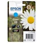 Epson Druckerpatrone C13T18024012 Gänseblume cyan - Original Tintenpatrone für brillante Farbdrucke