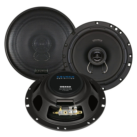 CRUNCH DSX-62 Auto Lautsprecher mit 100 Watt RMS Leistung