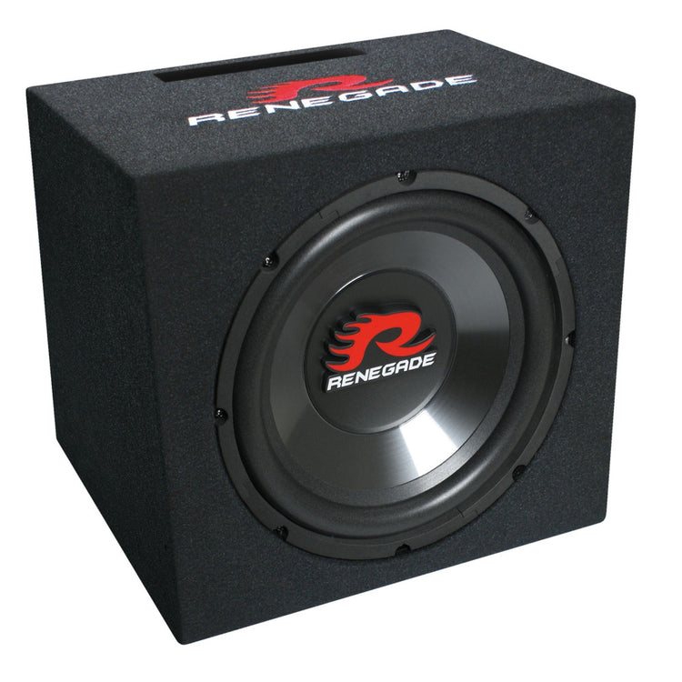 RENAGADE RXV-1200 Auto-Subwoofer – Kraftvoller 30 cm Subwoofer