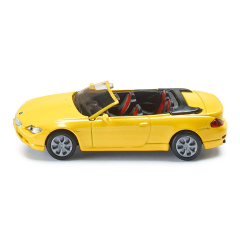 Modellauto BMW 645i Cabrio 1007 - Maßstab 1:55 mit gummierten Rädern