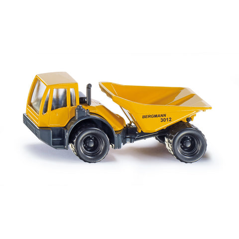 SIKU Modellauto Bergmann Dumper 1486 - Kippbare Mulde, Metall-Kunststoff Mix, 78x97x37mm