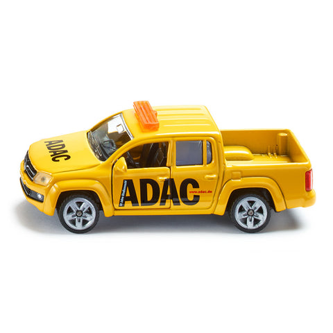 SIKU Modellauto ADAC Pick-Up 1469 - Maßstab 1:55, Sportfelgen, Metalltüren