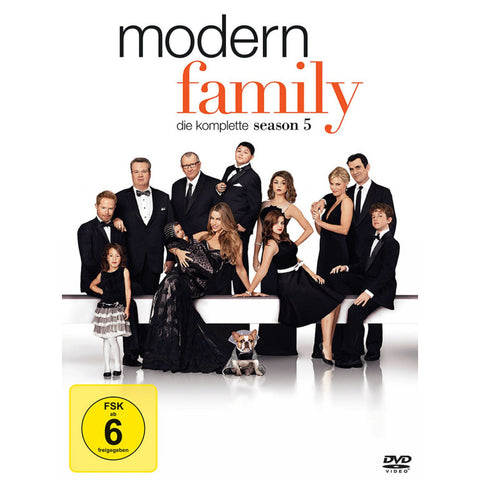 DVD Modern Family - Season 5 | TV-Serie FSK 6 | USA 2014 | mit Ed O'Neill, Sofía Vergara | 510 min Laufzeit