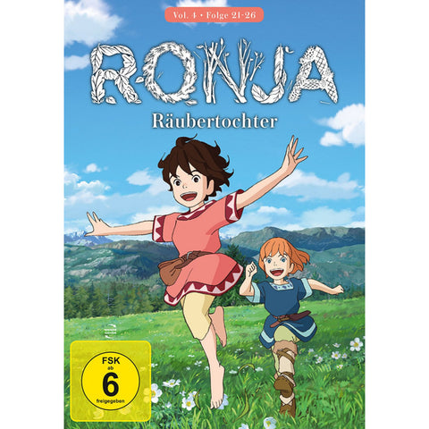 DVD: Ronja Räubertochter - Vol. 4 | TV-Serie Anime | FSK 6 | Japan 2014