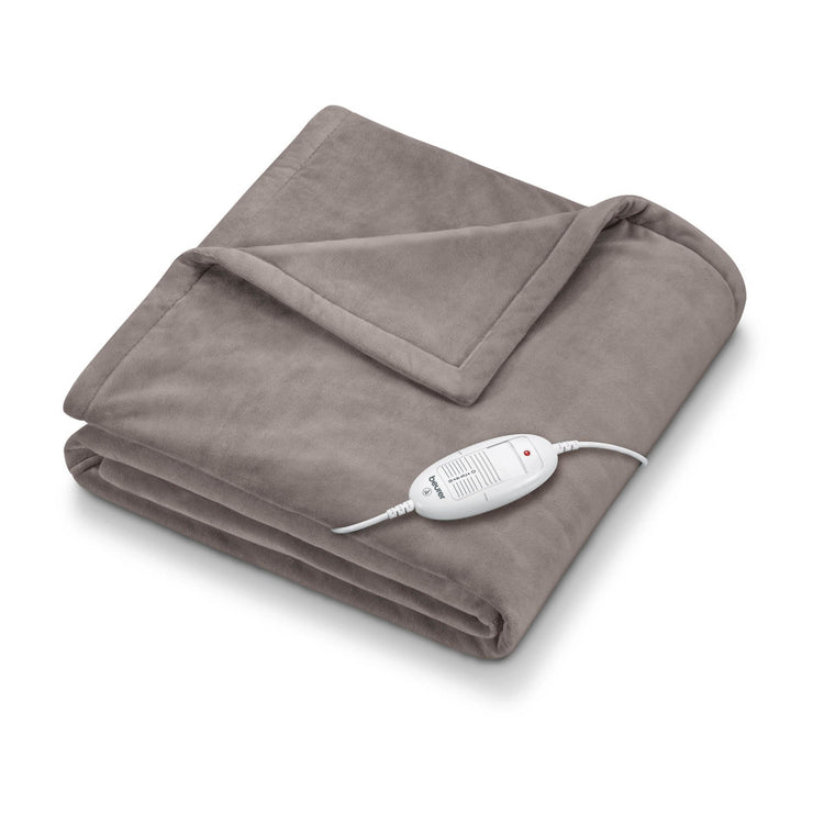 BEURER HD 75 Cosy Taupe Wärmezudecke mit 6 Temperaturstufen