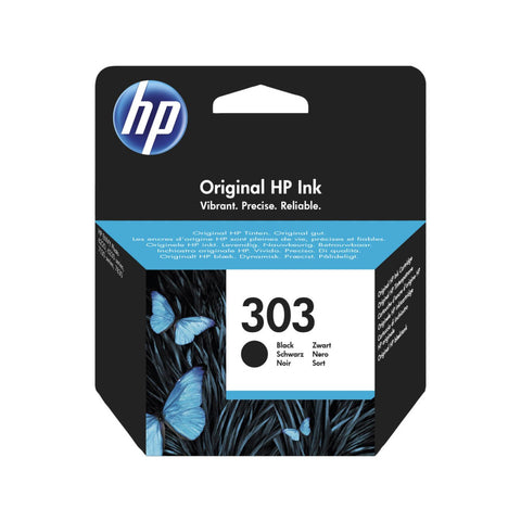 HP 303 Schwarz Druckerpatrone - Original, 4 ml, Schwarz, 200 Seiten Druckleistung