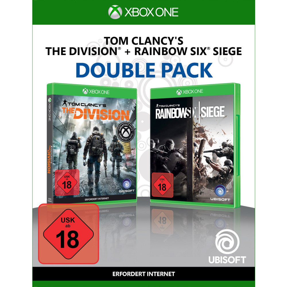 Tom Clancy's Rainbox Six & The Division Xbox One-Spiel - Action, USK 18 - Doppelte Spielfreude