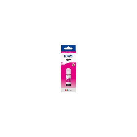 Epson Tintenflasche C13T03R340 EcoTank magenta (102) - Originalpatrone mit 70 ml Kapazität