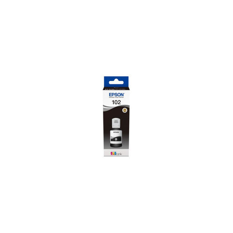 Epson Tintenflasche C13T03R140 EcoTank BK (102) – Optimale Druckergebnisse & hohe Ergiebigkeit