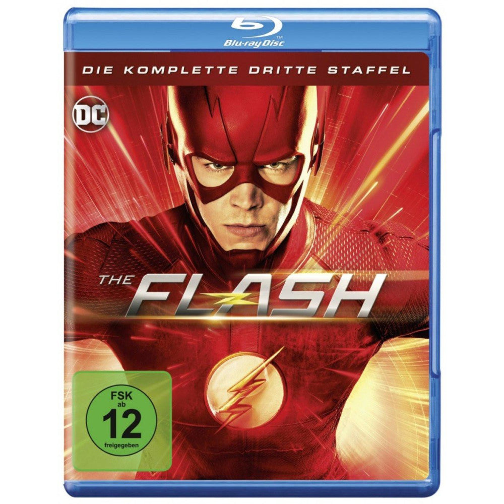 Blu-ray The Flash - Staffel 3: Sci-Fi Action TV-Serie FSK 12, 2016 - Jesse Martin, Tom Felton, Danielle Panabaker