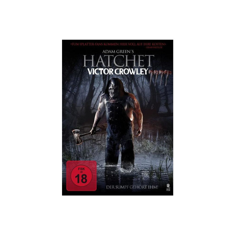 DVD Hatchet - Victor Crowley | Horror Film USA 2017 | FSK 18 | Mit Parry Shen, Laura Ortiz, Kane Hodder