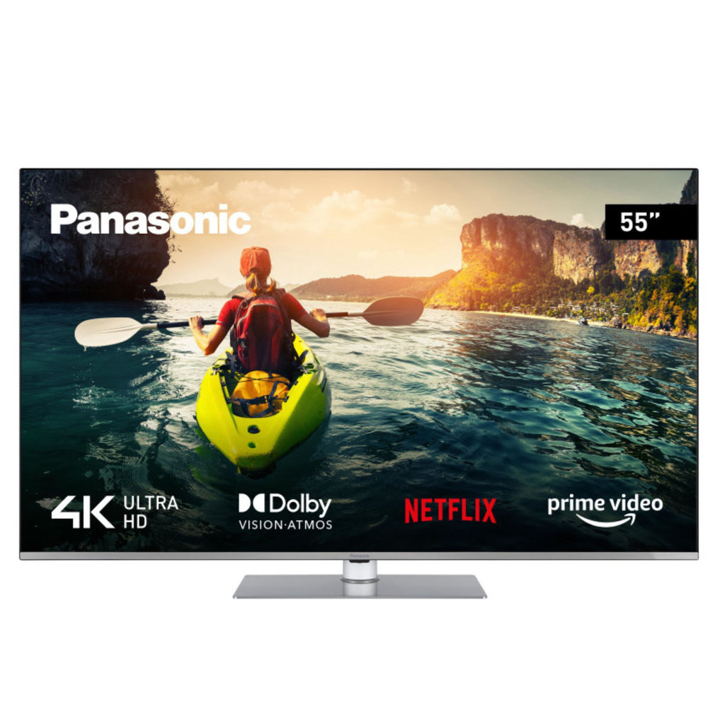 Panasonic LED TV TX-55MXX689 silver - 55 Zoll 4K Ultra HD Smart TV with HDR, Game Mode, Triple Tuner